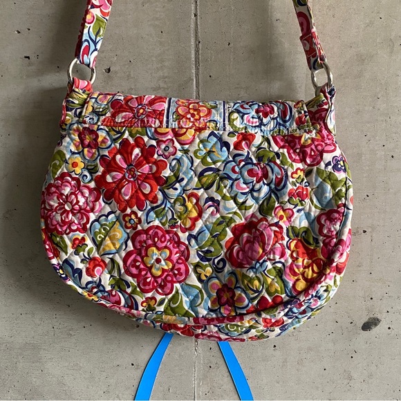 Vera Bradley Hope Garden Saddle Up Bag - Picture 3 of 8